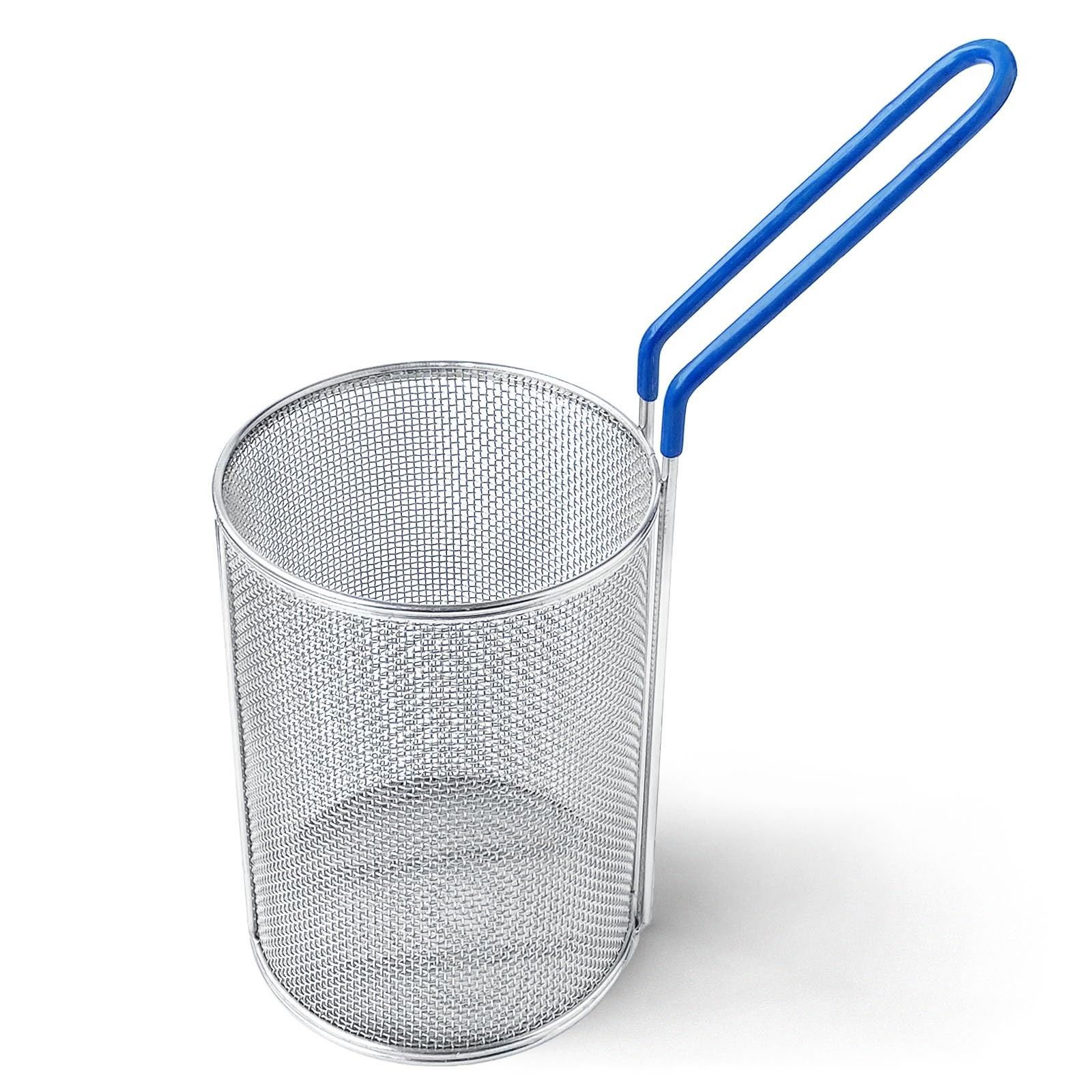 Kitchen Supply Stainless Steel Pasta Boil Basket (1, 5.25″D x 7″H)