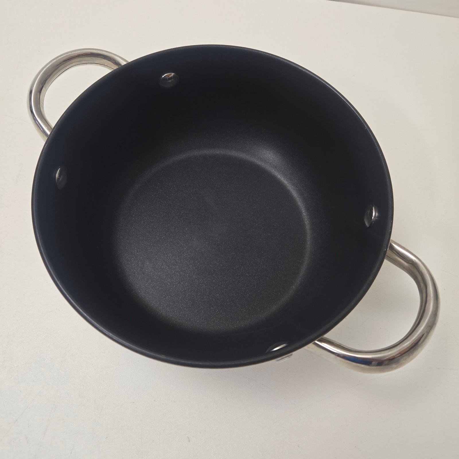 Cook’s Essentials Stainless Steel Non-Stick 2.5 Qt Stockpot Sauce Pan No Lid