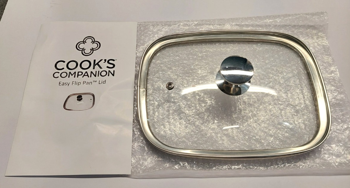 New Glass Lid for Cook’s Companion Easy Flip Pan Lid