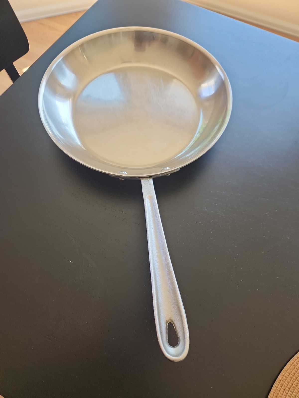 All Clad 12 Inch Fry Pan Master Chef 112 Stainless Skillet Metalcrafters No Lid