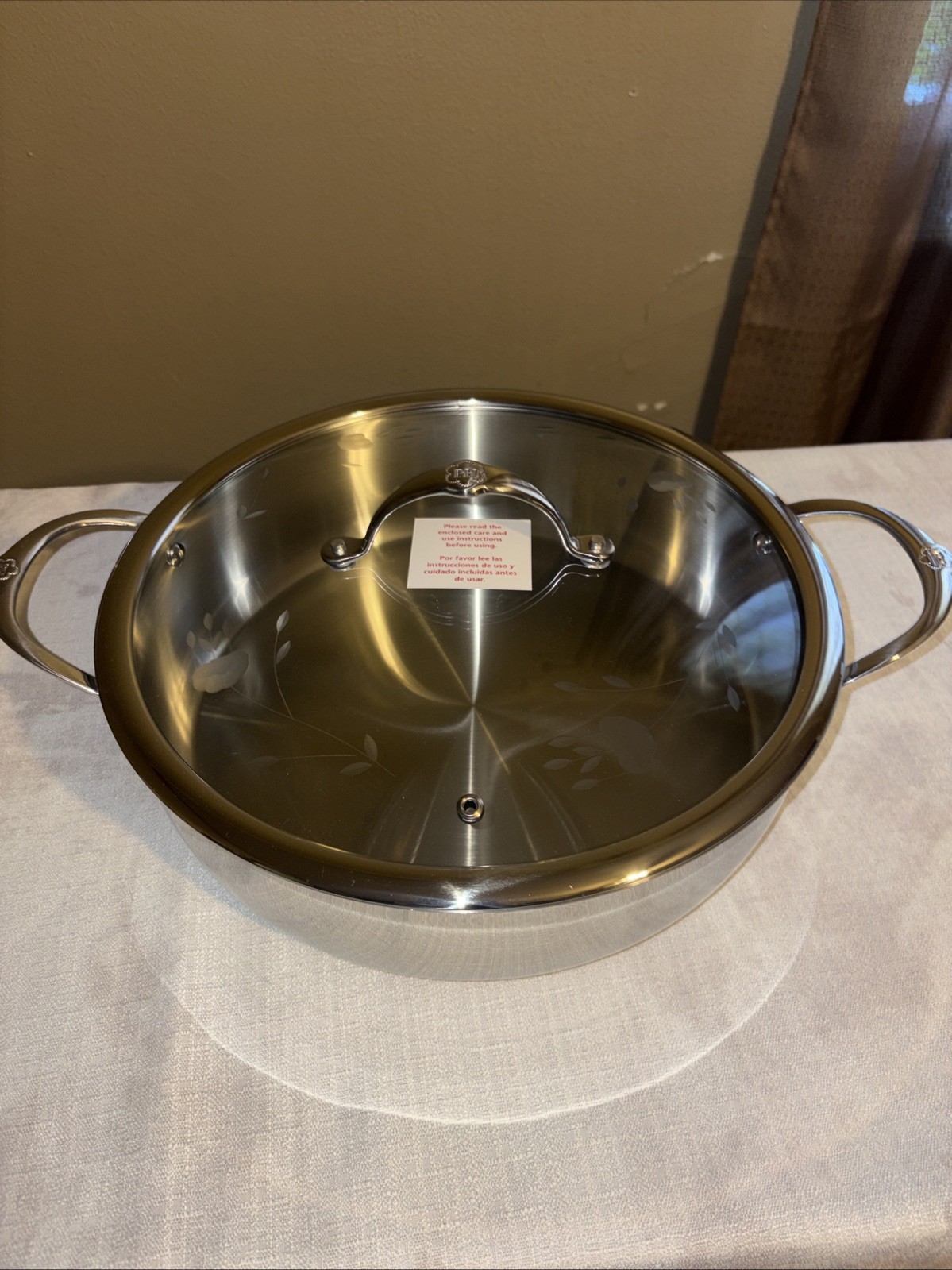 Princess House Signature 5-Qt.4.7l Braiser 3683