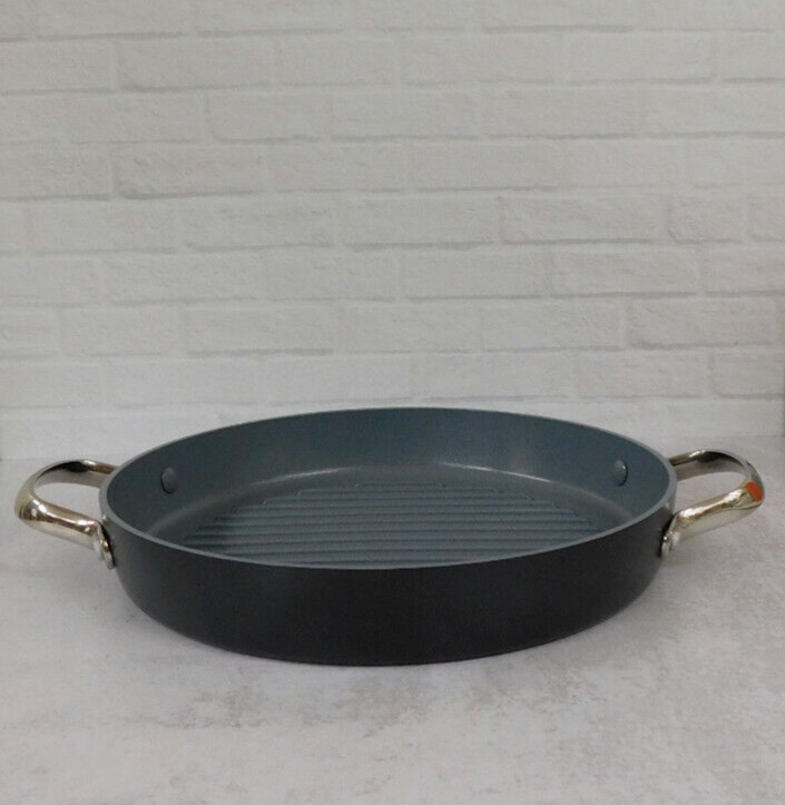 GreenPan Valencia Pro Ceramic PFAS-Free Nonstick Induction Grillpan, 11-Inch NEW