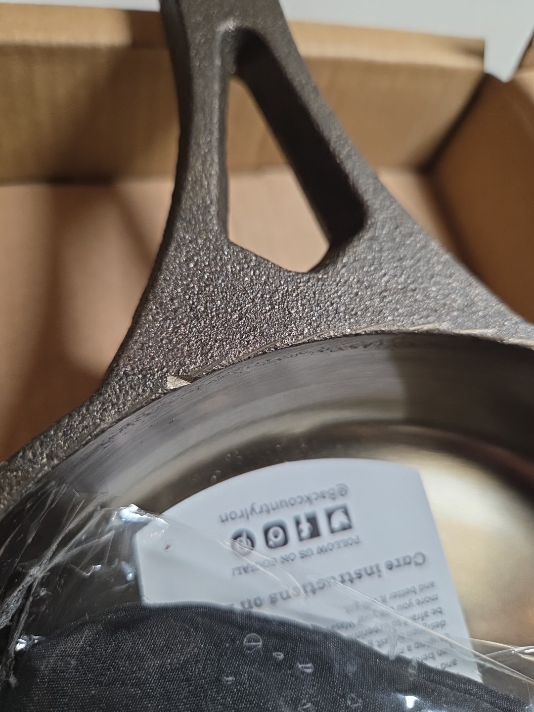 6 Inch Smooth Wasatch Pre-Seasoned Round Cast Iron Skillet