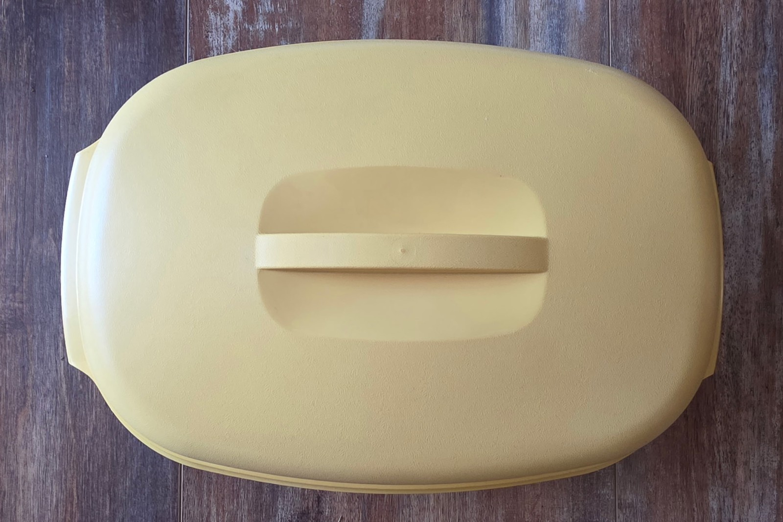 Vtg Tupperware Microwave Vegetable Rice Steamer 3 Piece Harvest Gold 1273-5