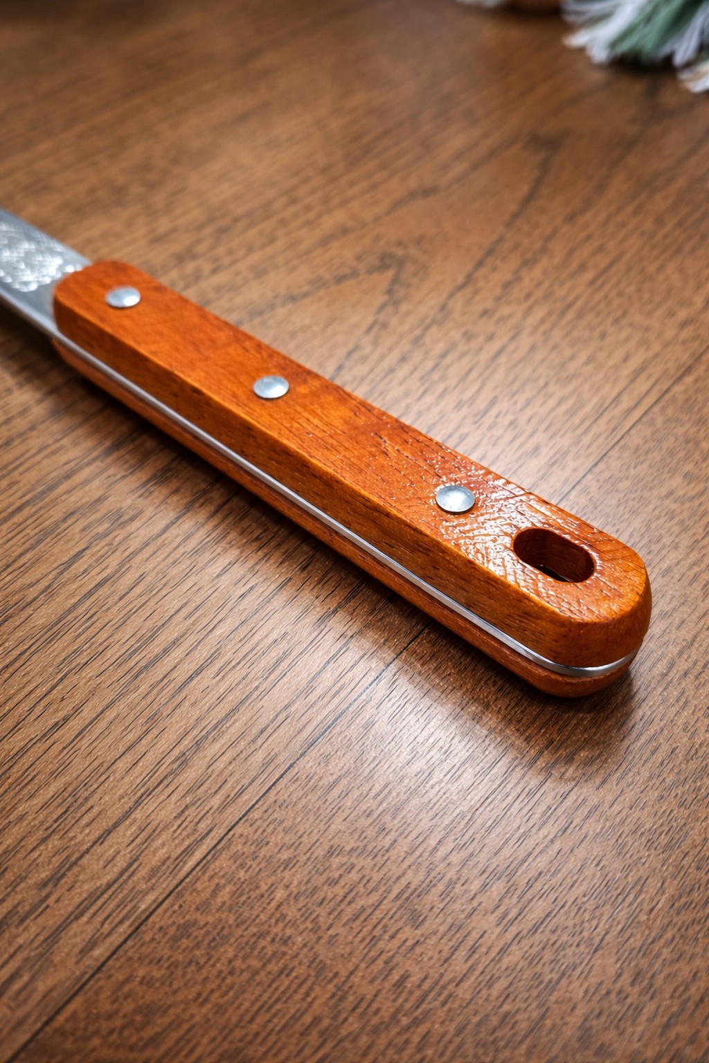 18 Inches Uzbek Skimmer Spoon Shumovka With Wooden Handle