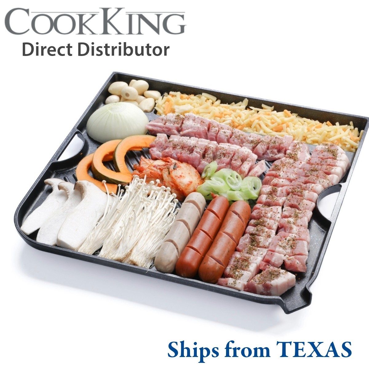 CookKing – Master Grill Pan Pro – Korean BBQ Grill Pan – All in One