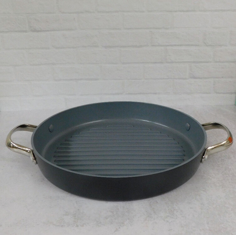 GreenPan Valencia Pro Ceramic PFAS-Free Nonstick Induction Grillpan, 11-Inch NEW