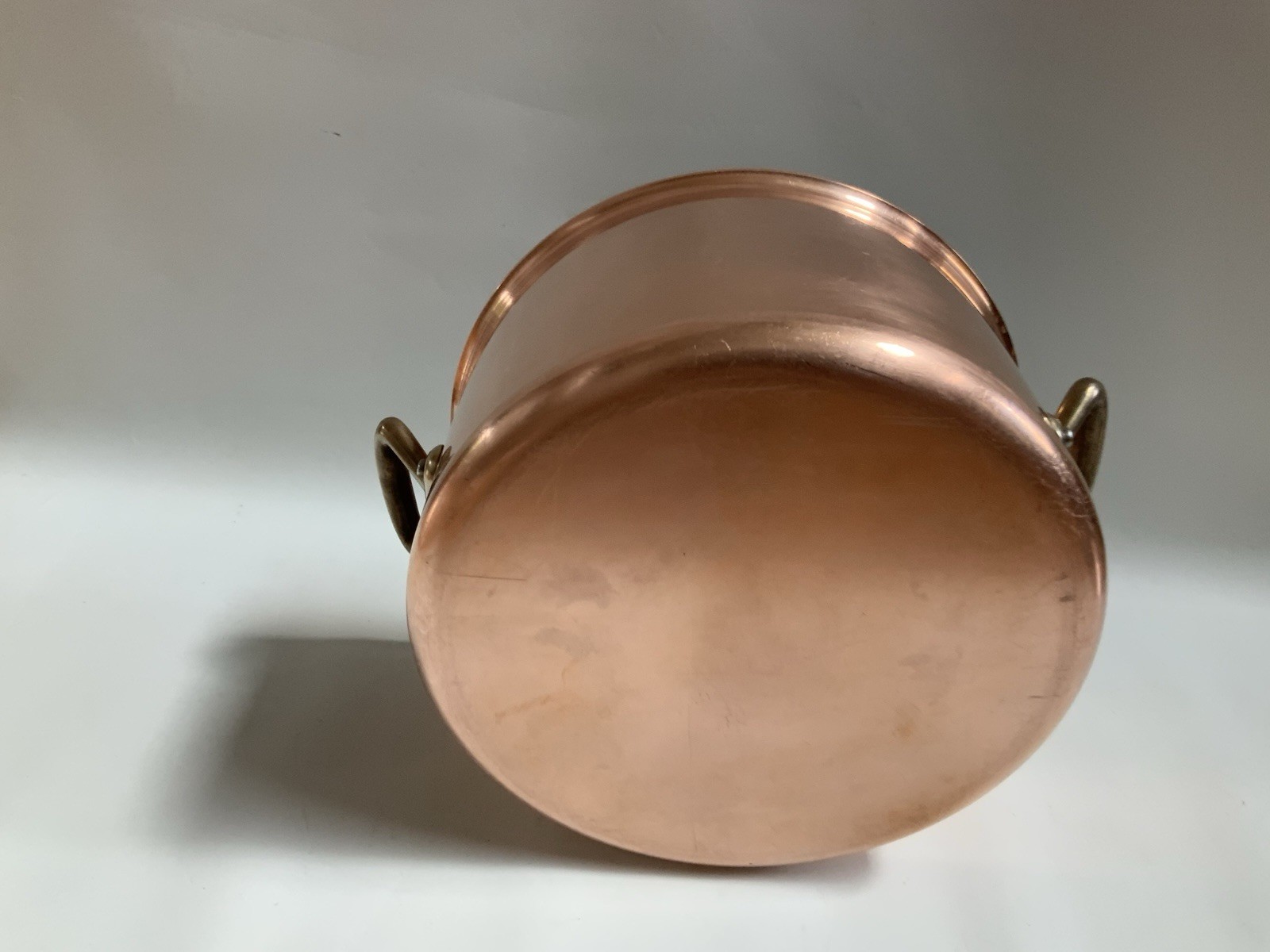 Williams Sonoma LARGE 5 QUART Copper Stock Pot Made in France 9.78 X 5.5’’T