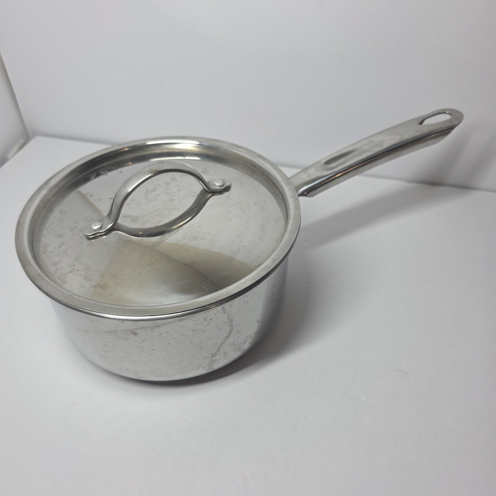 Martha Stewart Everyday 2 Quart Stainless Steel Sauce Pot Pan With Lid Copper