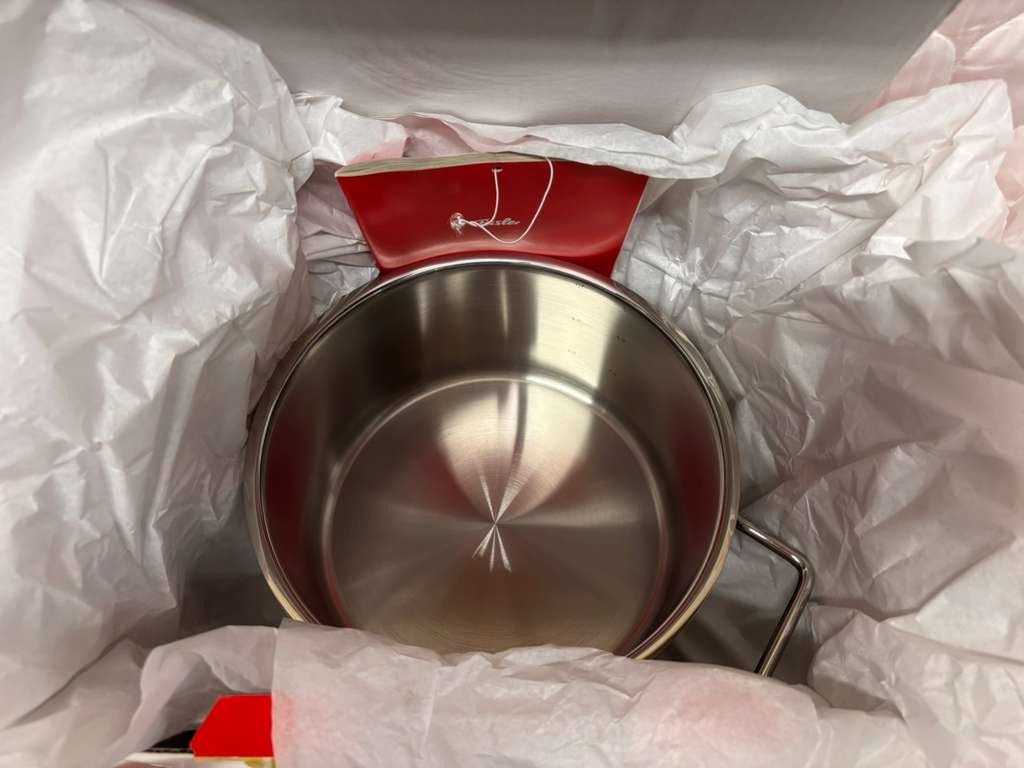 Fissler Pure Collection 24cm Stock Pot Stew Pot Glass Lid 5.7L