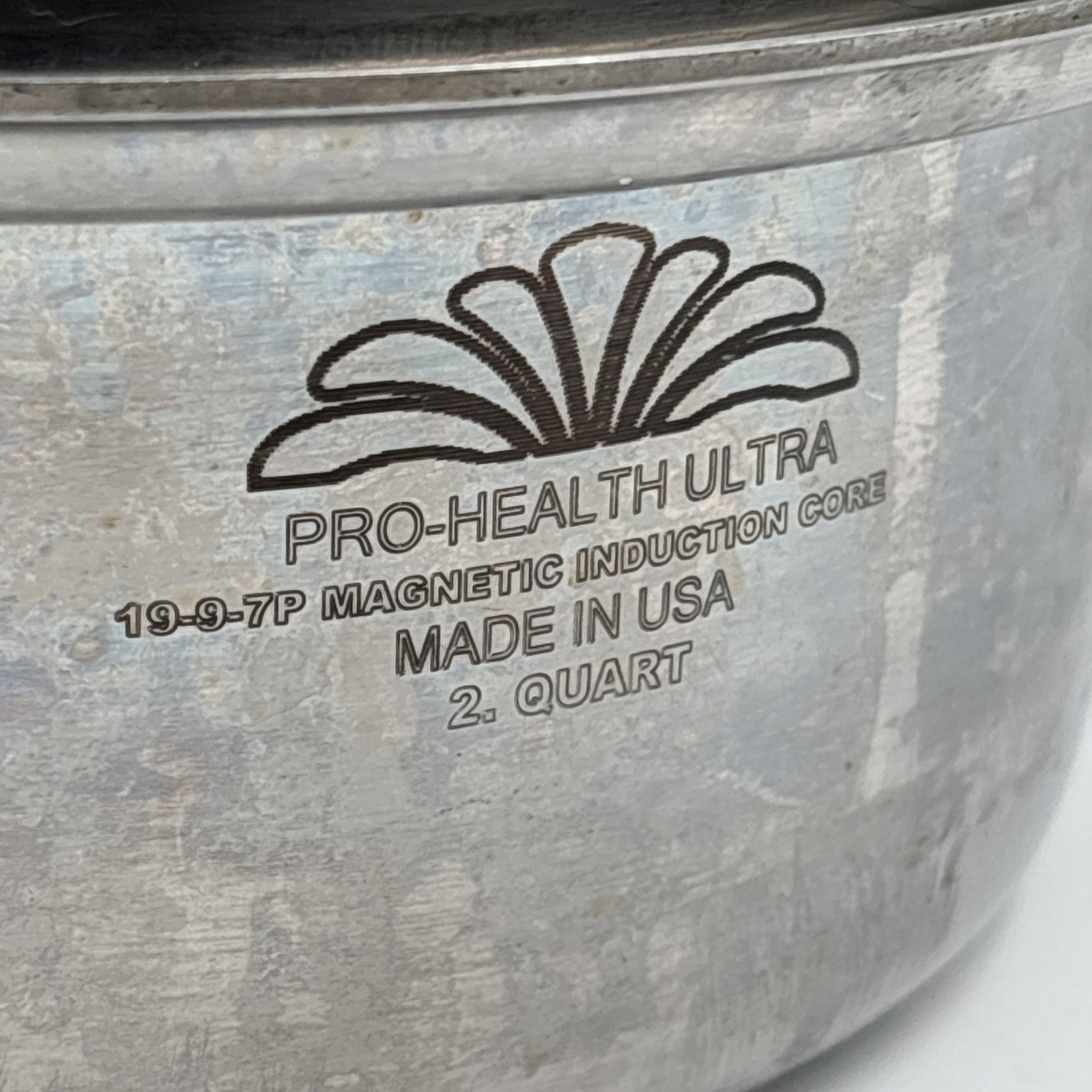 Pro-Health Ultra 3 QT Saucepan Induction Core Stainless Steamer Insert & Lid