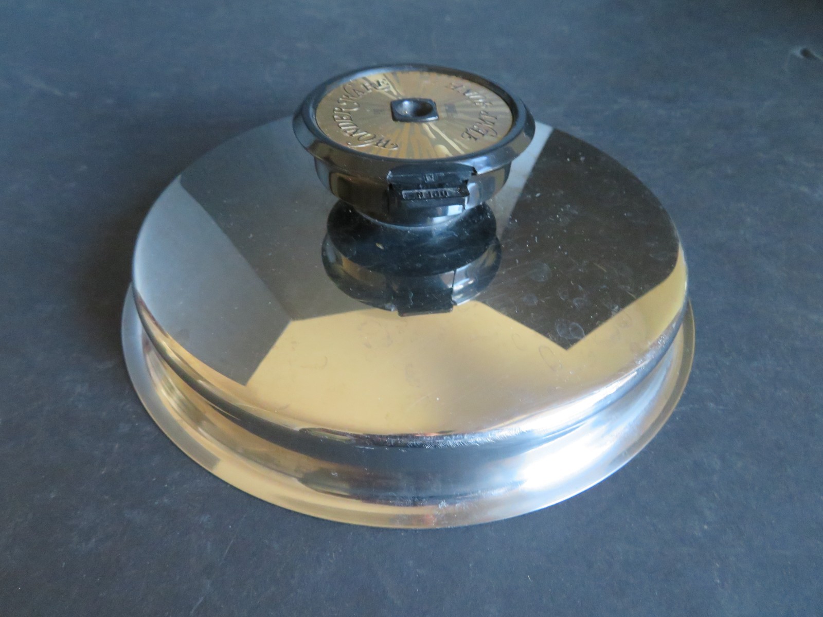 Wonder Ware Temp-Tone Stainless Steel 7.5” Lid Only