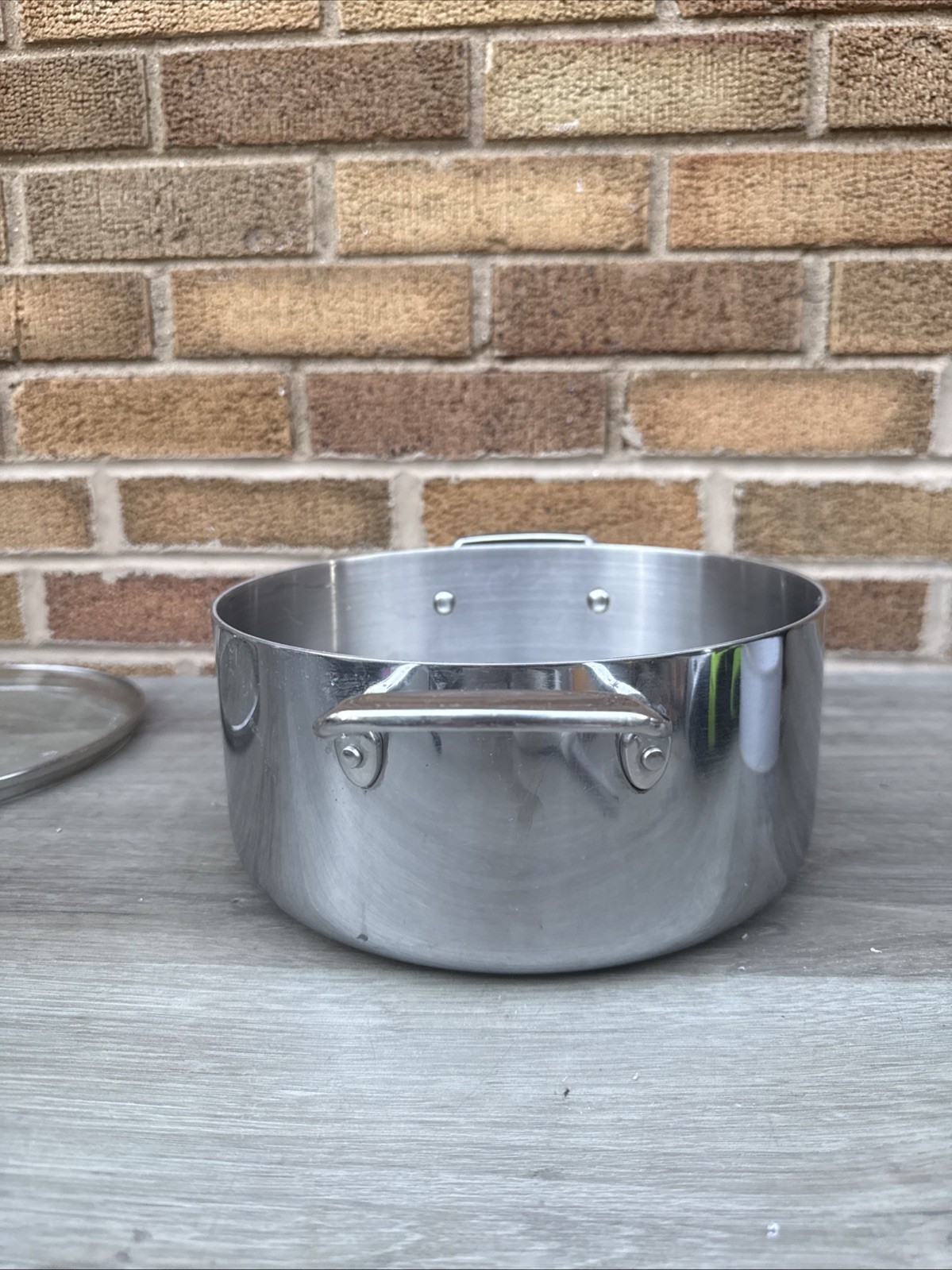 Tramontina Tri-Ply Clad Stainless Steel 5Qt. 4.7L Pot Induction Ready Dutch Oven