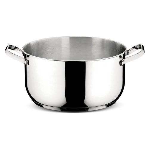 Lagostina SFIZIOSA Casserole, 4.25 L, In Polished Steel, For Preparations