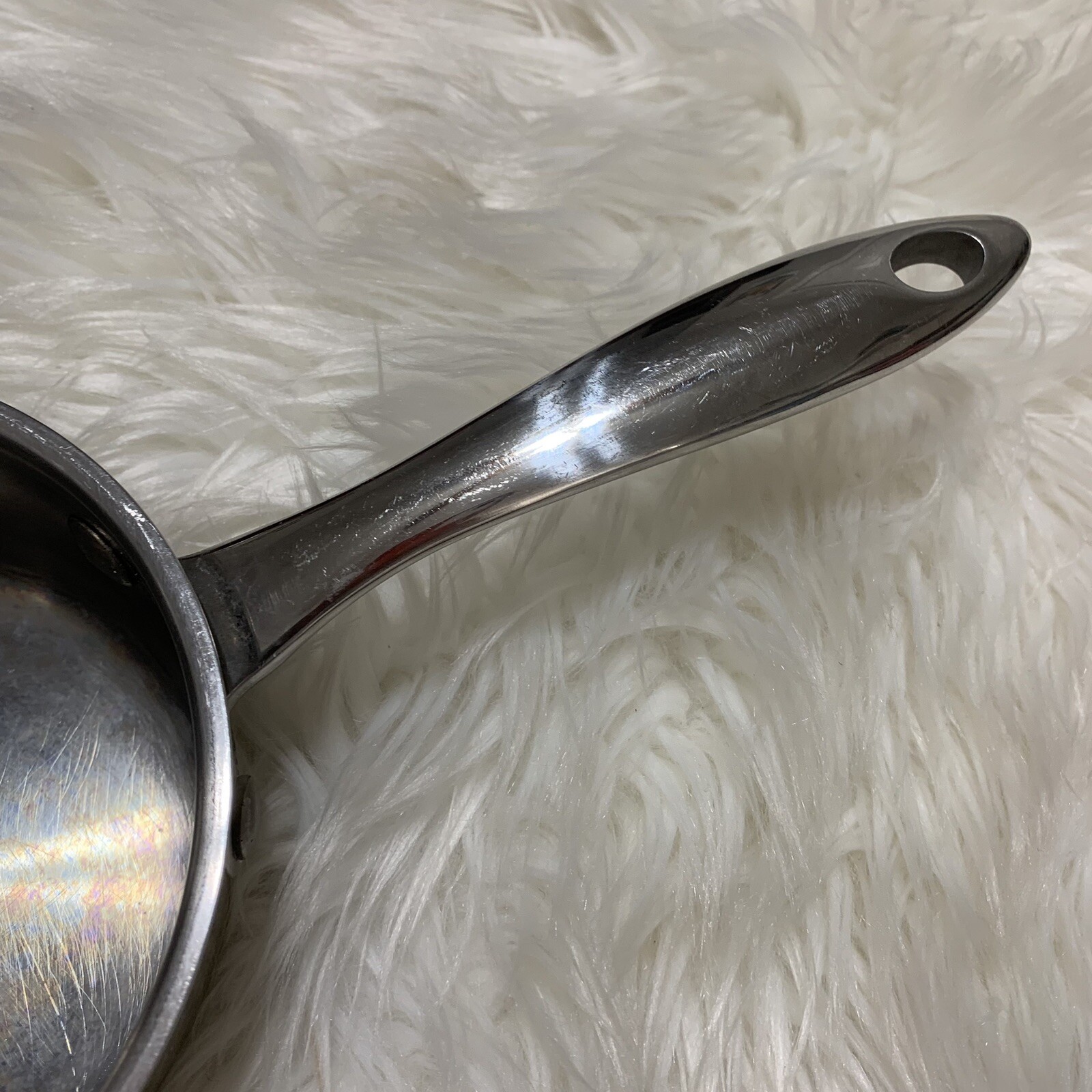 Wolfgang Puck Cafe Collection 1 Qt Sauce Pan Pot No Lid Gas Electric Induction