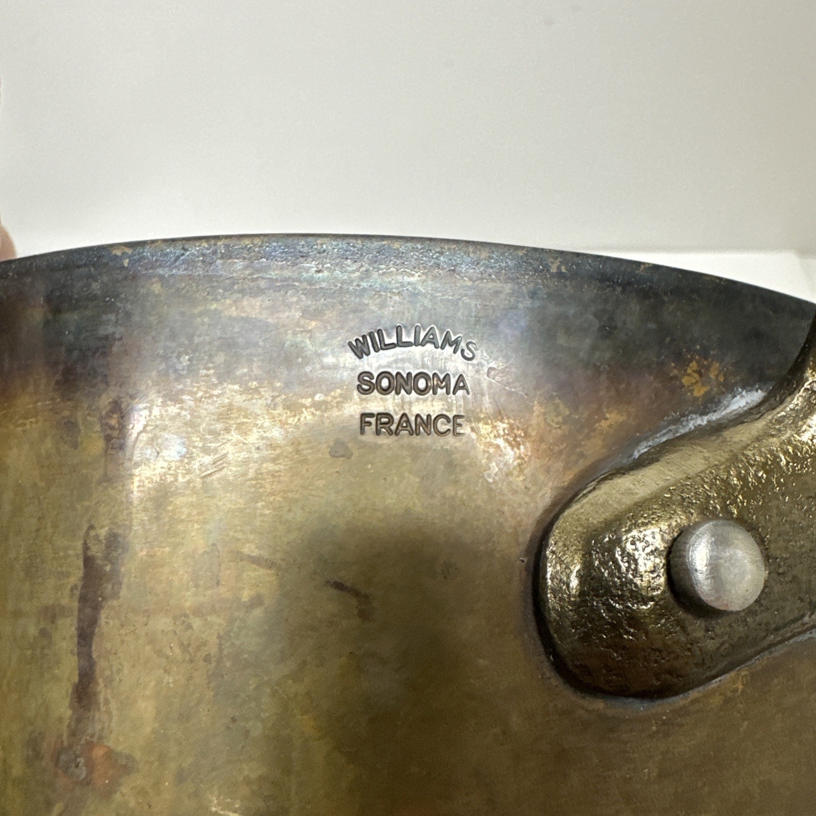 William Sonoma Mauviel Oblong Braising Stew Pan Double Handle With Lid