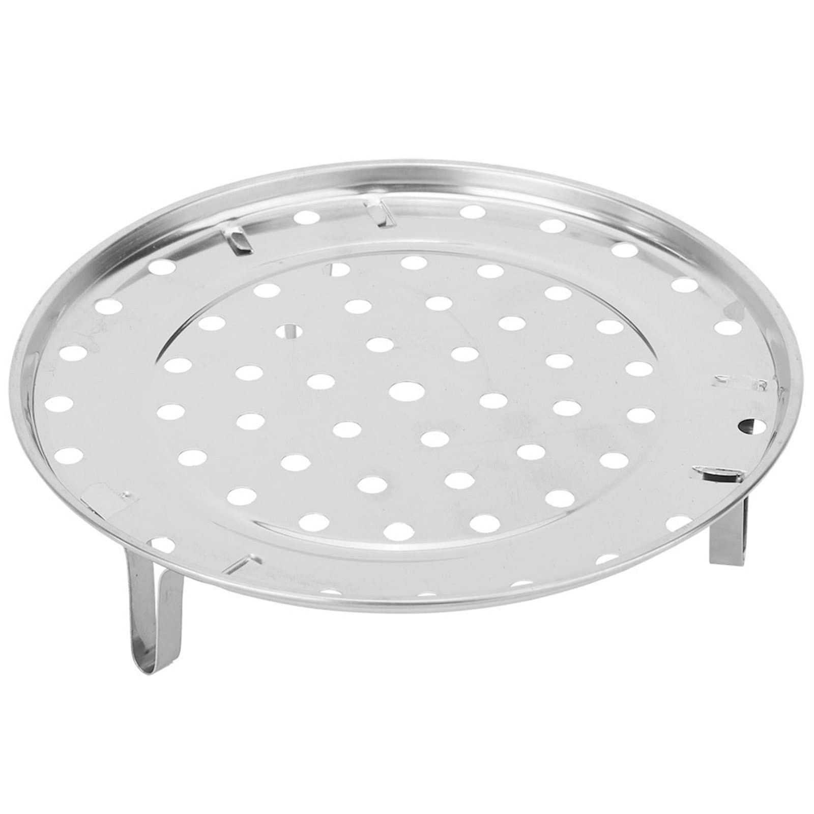 Steamer Rack for Pots, 9.5in Diameter Round Steamer Tray, Stainless Steel Ste…