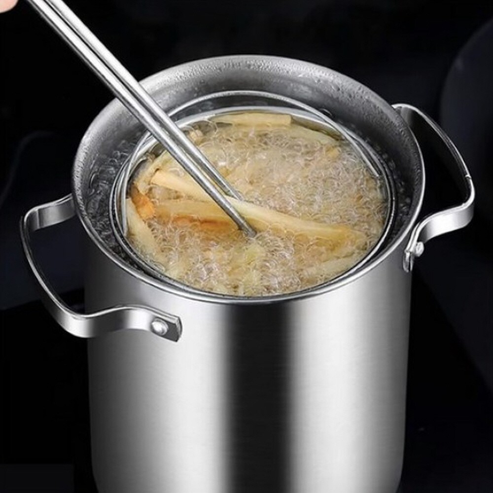 Chef Line Premium Induction 304 Stainless Steel Pasta Pot 4.3L Gas Stove Oven