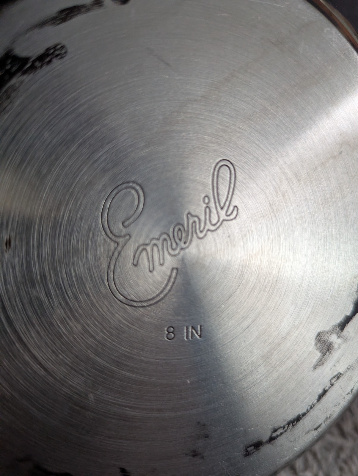 Emeril Lagasse Copper Core Skillet 8” and 10” Frying Saute Pan Stainless Lot