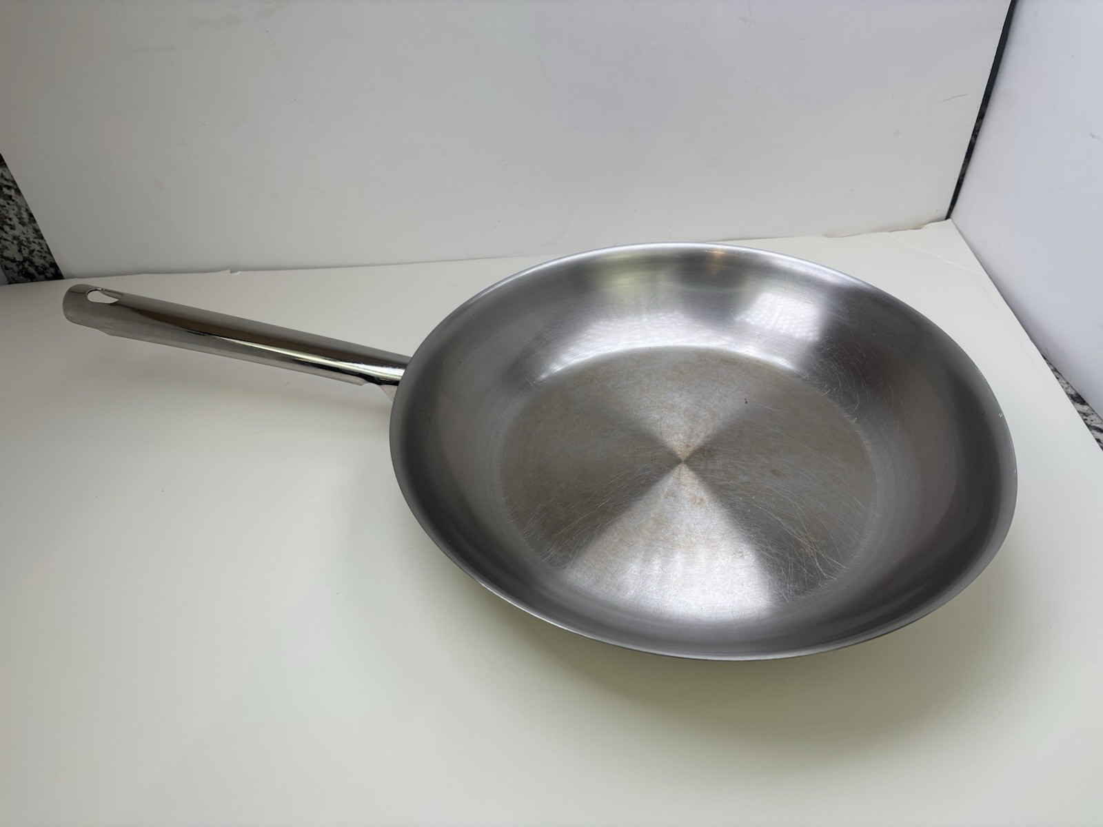 Tramontina INOX 18/10 30cm Stainless Steel Skillet Frying Or Saute Pan Brazil