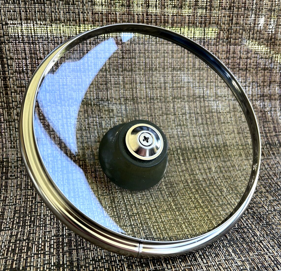 Replacement T-FAL Glass Lid for Sauce Pan, Fits 5 1/2″ – 5 3/4″ Opening #L41