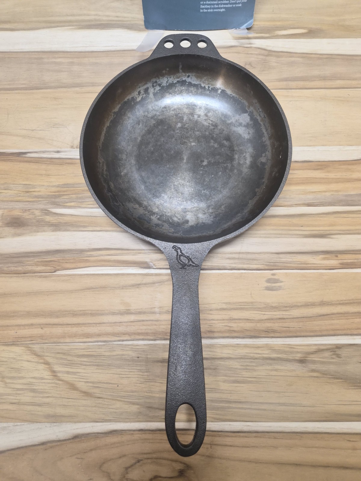 Smithey Ironware Co. No. 8 Chef Skillet Cast Iron Smooth Interior US Made