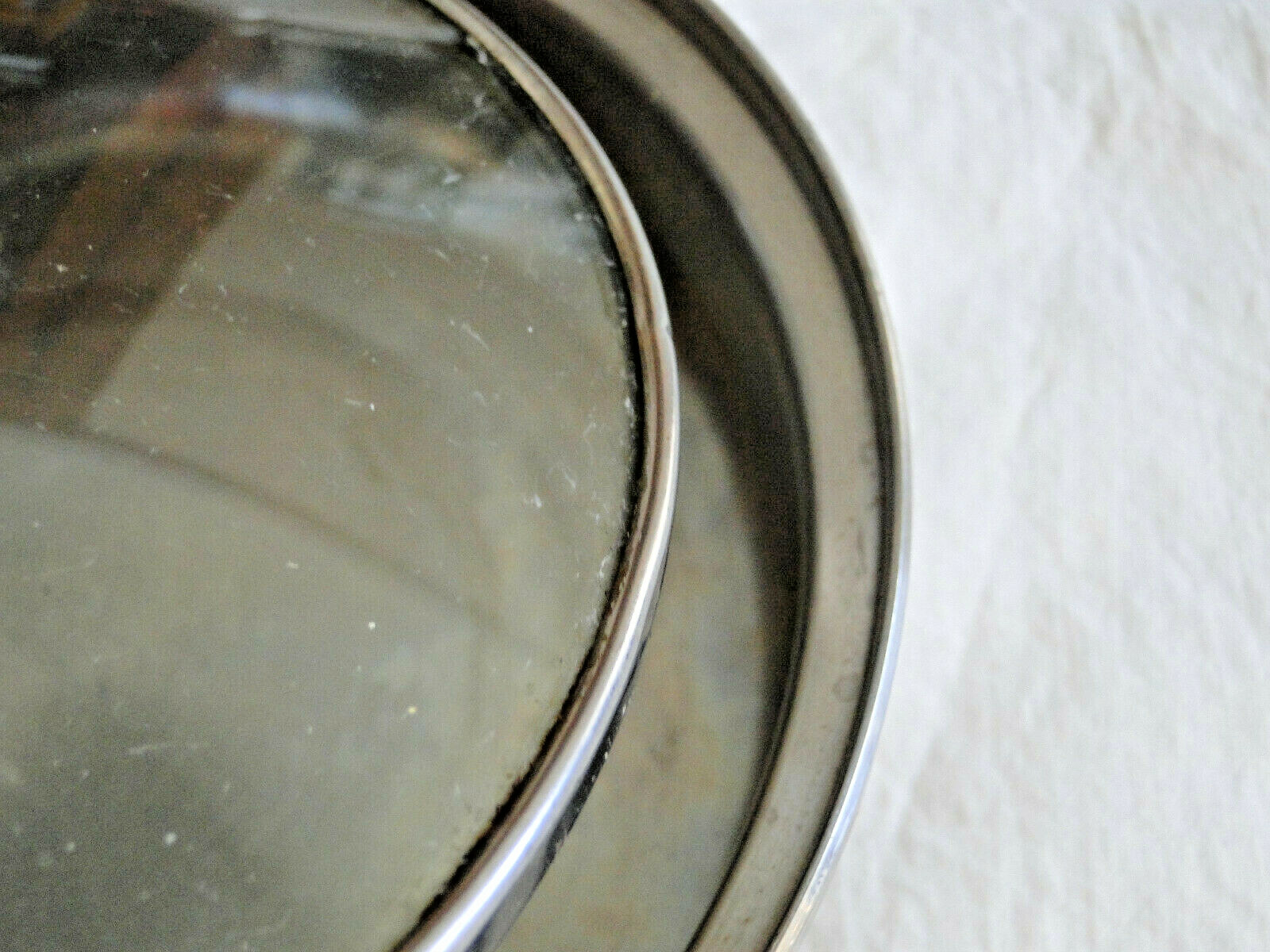 Clear Glass Cook Pot Replacement Lid – Black Knob Handle – 6-7/8″ Cookware (3)