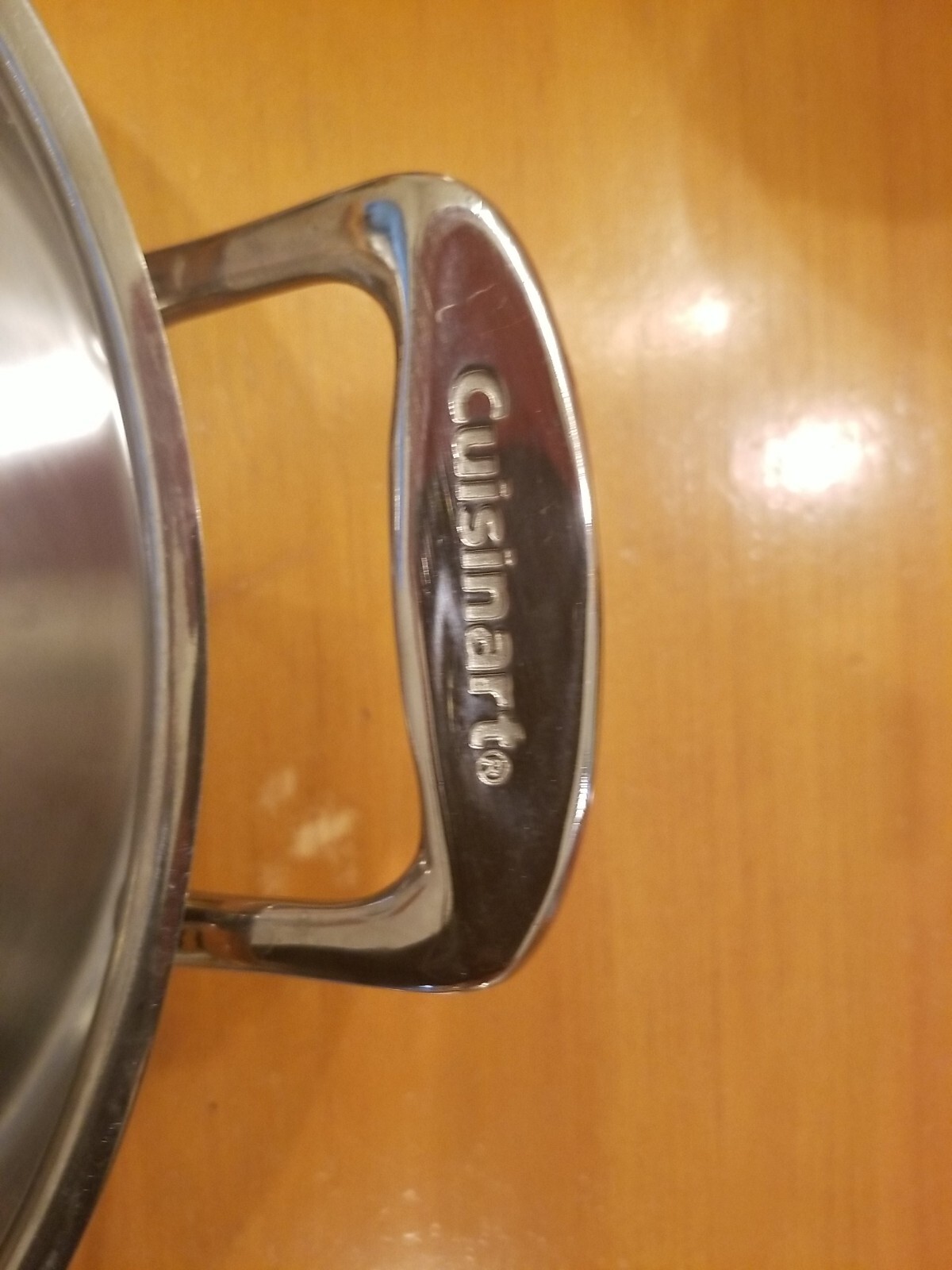CUISINART 5.5 QUART Sauce Pan with Helper Side Handle Prem. Stainless Advantage