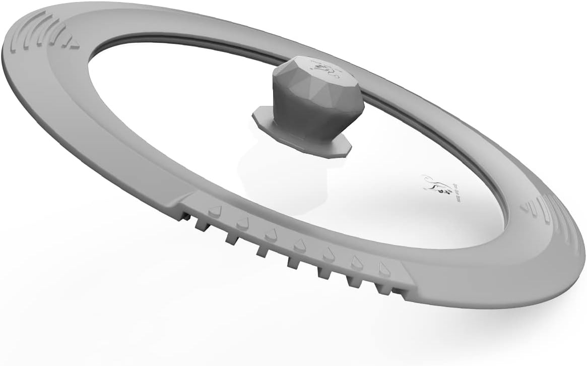 Tempered Strainer Lid for Stockpot, Pasta, Soup Pots with Heat Resistant
