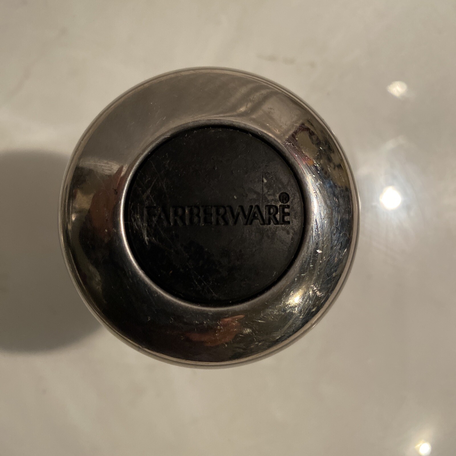lot 2 REPLACEMENT FARBERWARE 9″ & 6″ METAL RIMMED GLASS LID INNER RING 8.5 EUC
