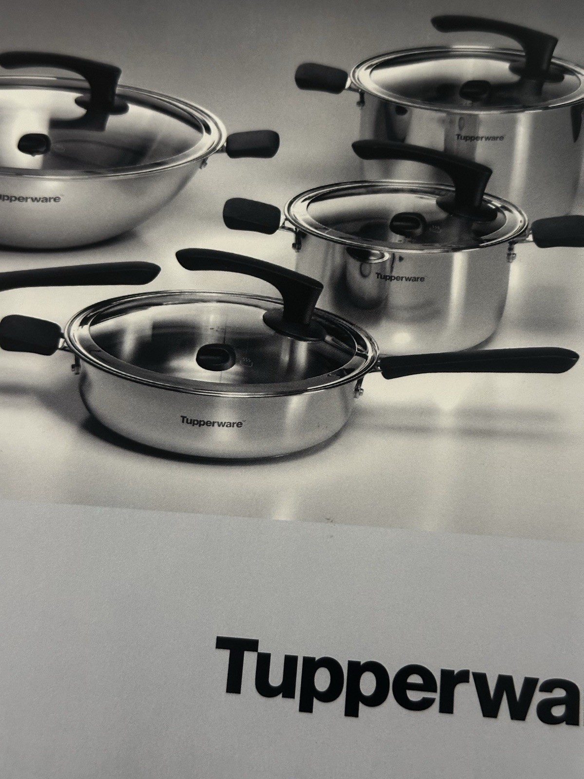 Tupperware TupperChef Inspire 10 in Fryer W/Glass Cover Waterless Cooking New