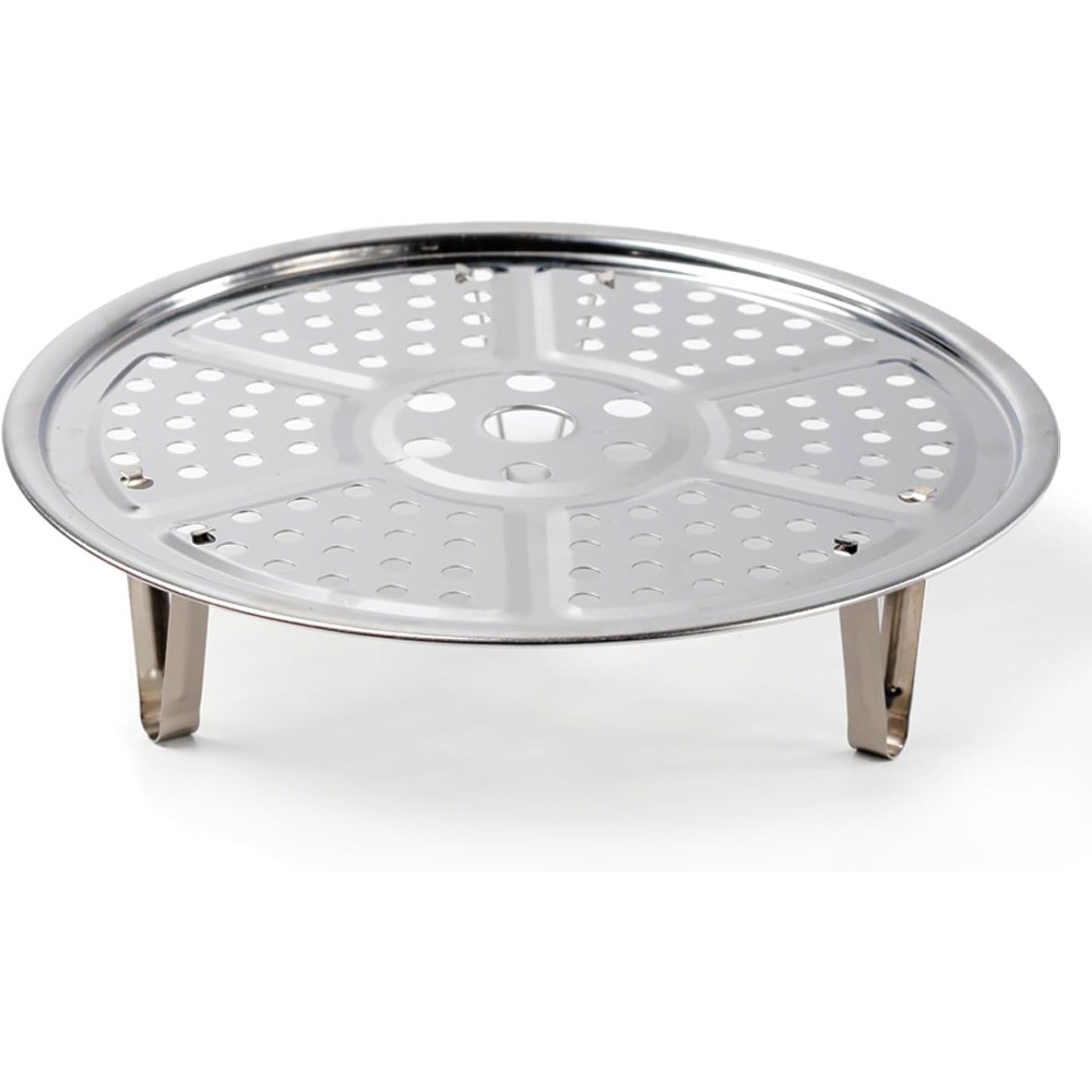 Premium Stainless Steel Steamer Rack with Removable Stand 8.6 Inches Pot