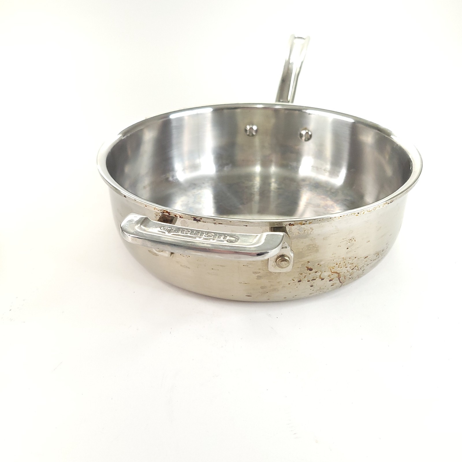 Cuisinart Multiclad Pro 3.5 Qt Stainless Steel Sauté Pan With Lid MCPS33-24HN