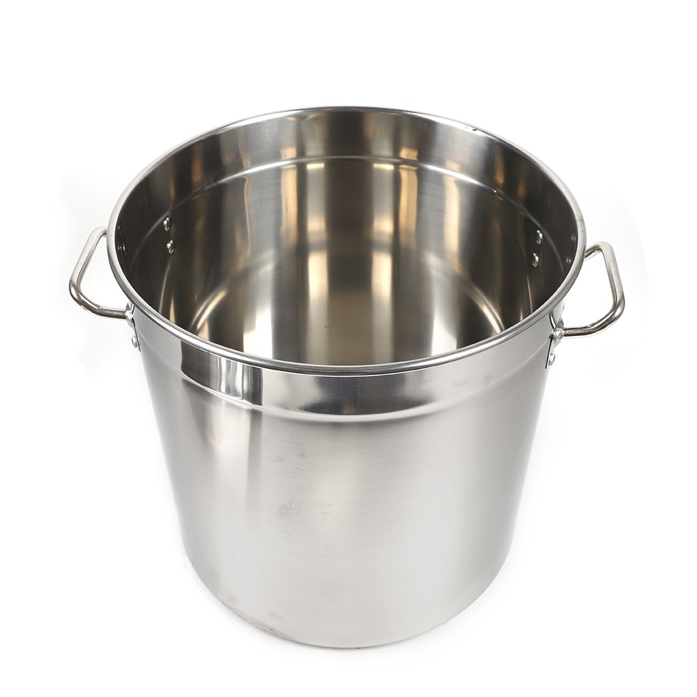 35L/9.25Gal Stock Pot Stainless Steel Large Kitchen Soup Big Cooking Restaurant