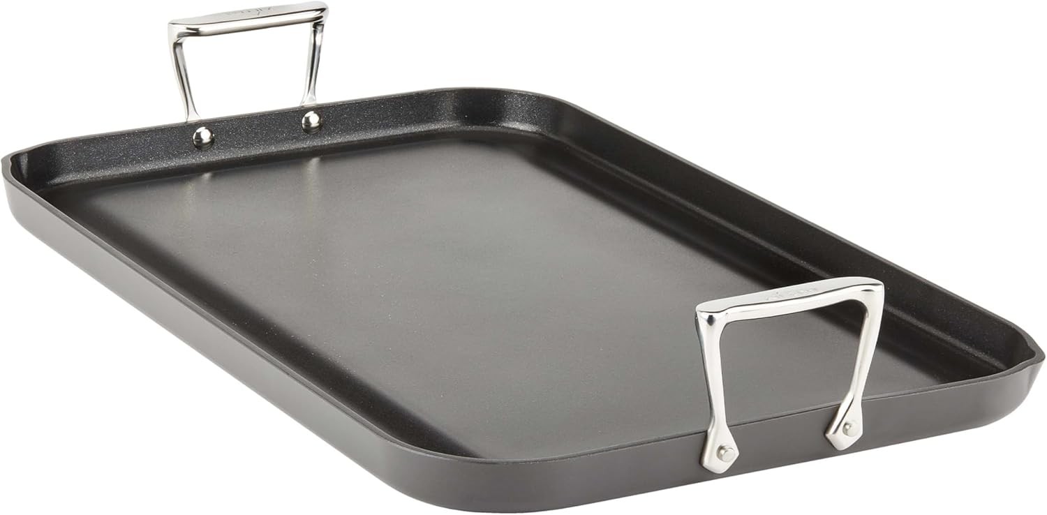 All-Clad HA1 Hard Anodized Nonstick Griddle Oven Broiler Safe 500F Pots and Pans