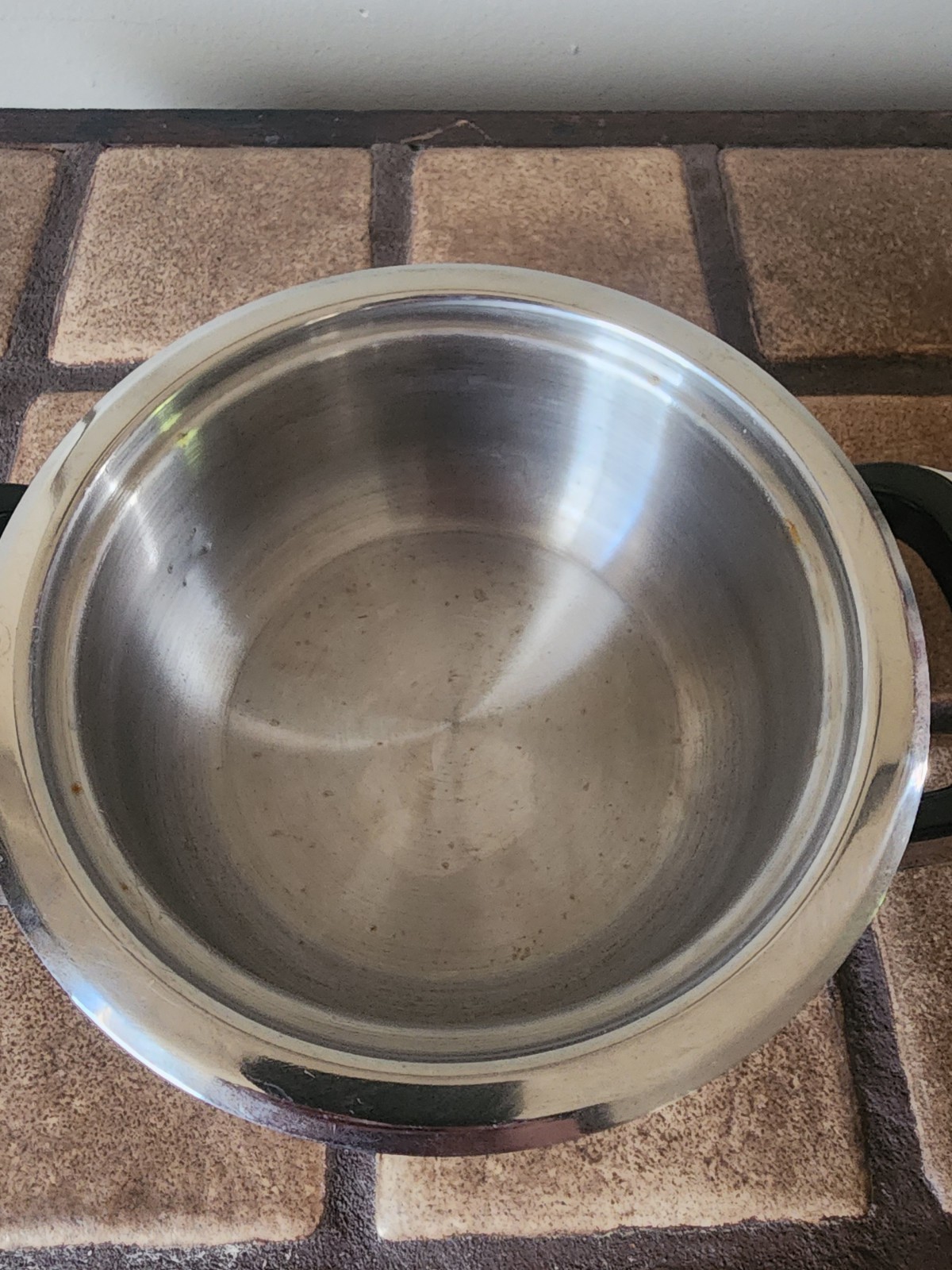 Nutri Stahl Nutri Thermic 24 Element Stainless 1 Qt Saucepan Mini Pot W/ Lid EUC