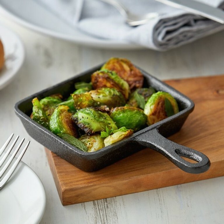 5″ x 4″ Rectangular Cast Iron Frying Pan / Skillet (6 Skillets) by MyXOHome