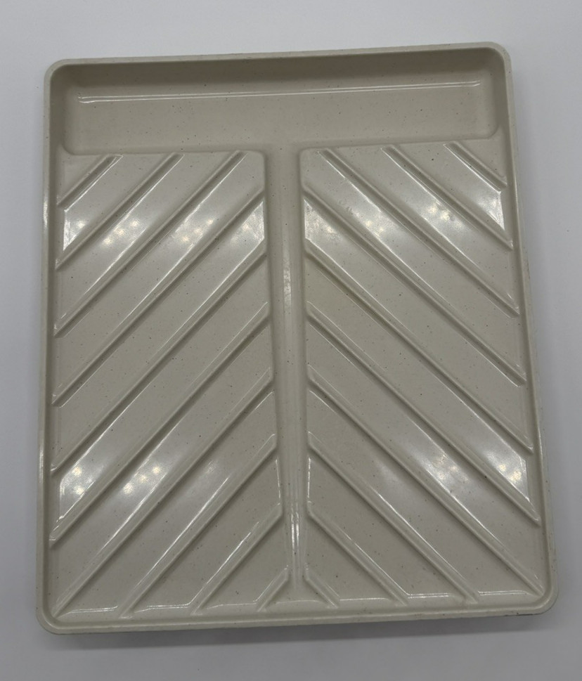 Nordic Ware Slanted Bacon Tray & food Defroster Microwaveable VTG Ivory 304 20