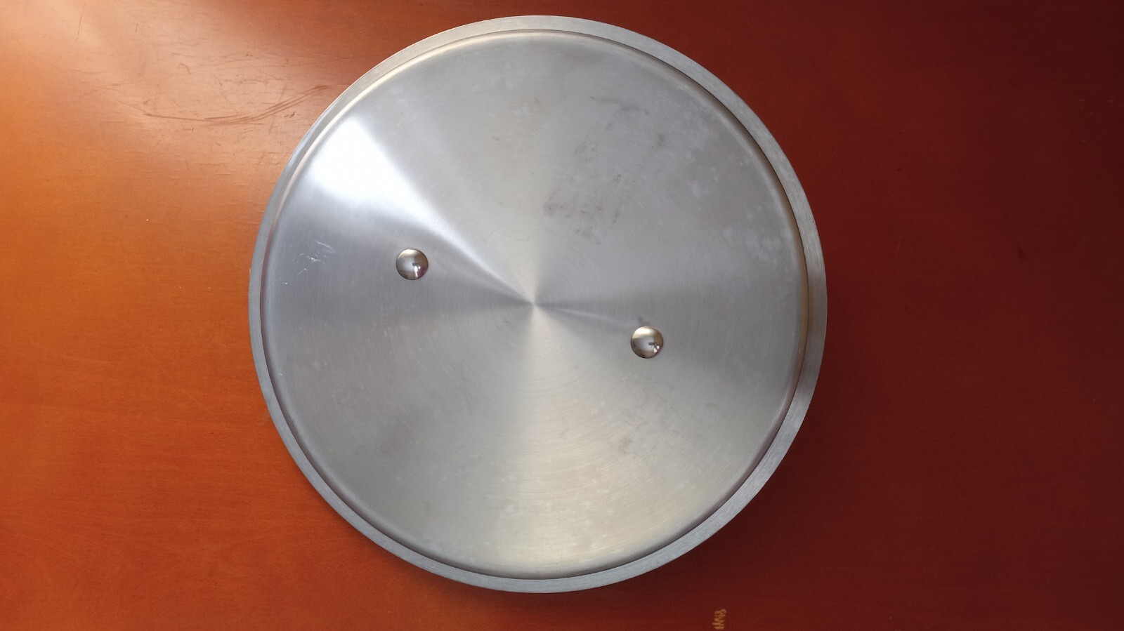 Unbranded Stainless Steel Replacement Lid, Outer Rim 10″, Inner Lip 9.25″