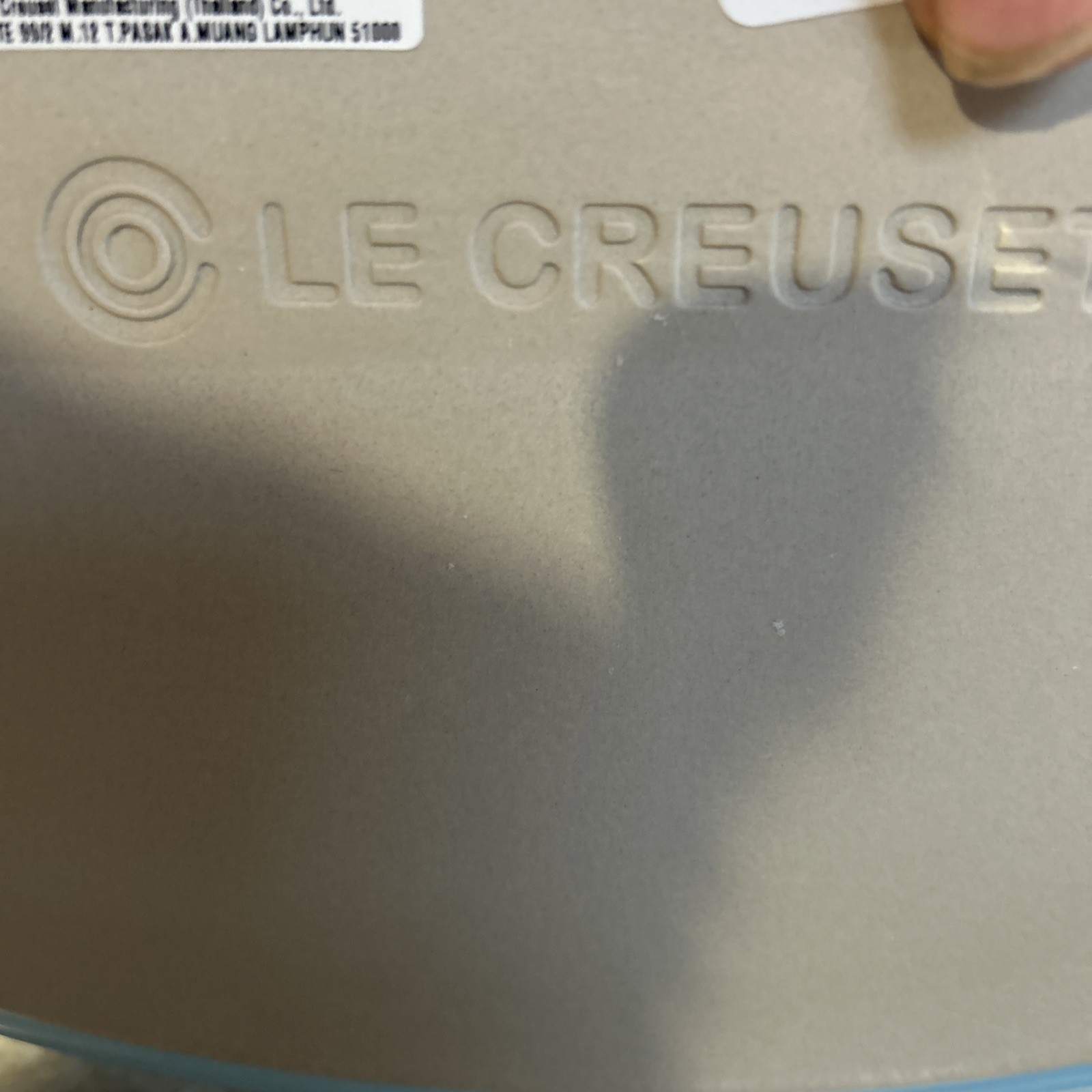 Le Creuset 36 cm Oval Sky Blue Large Casserole Baking Dish New Holiday 16”