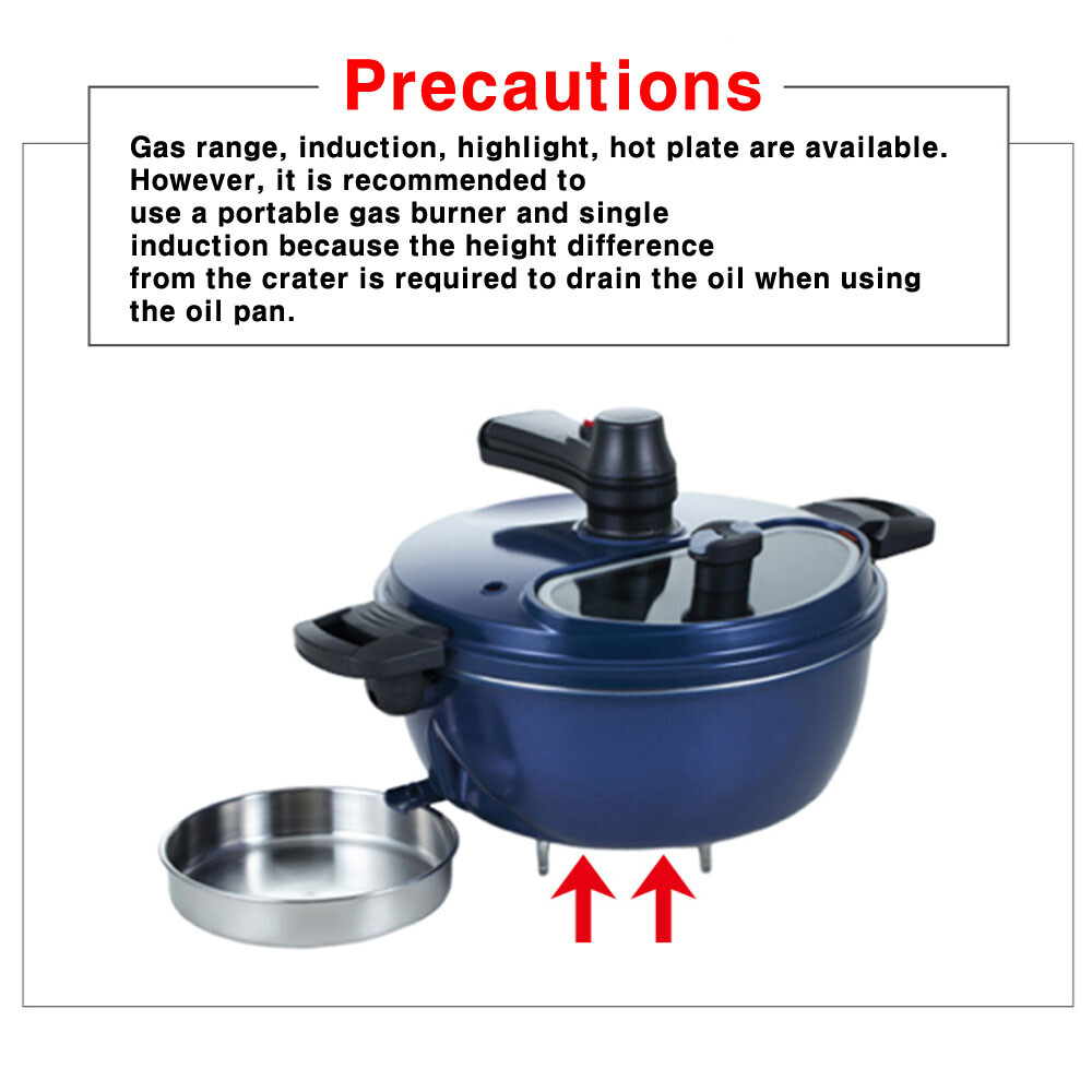 [Express] LAMP COOK Automatic Rotating Cooking Pot Camping Oven Korean BBQ Grill