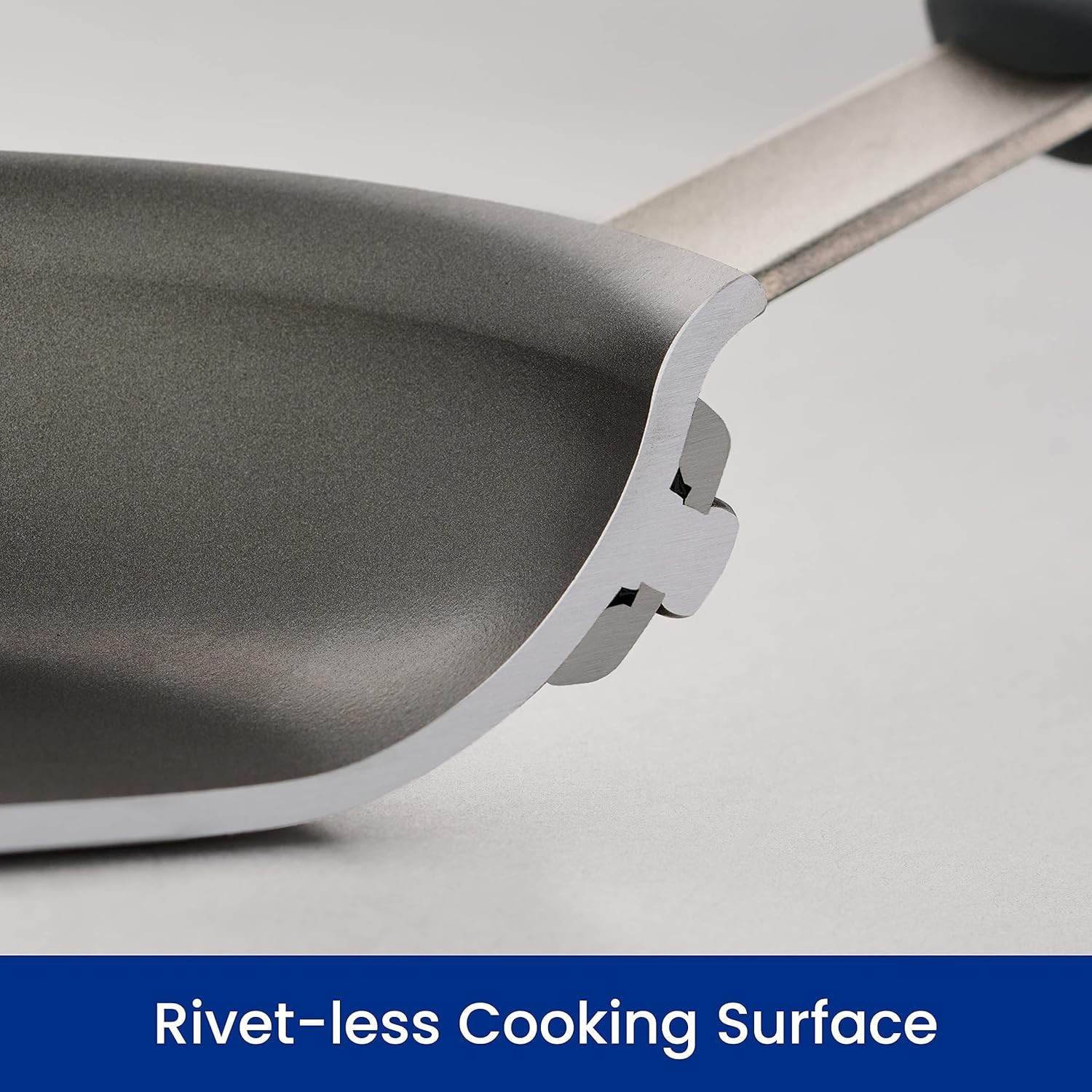 Heavy-Gauge 8-Inch Nonstick Skillet with Stainless Steel Handle – Made in Brazil