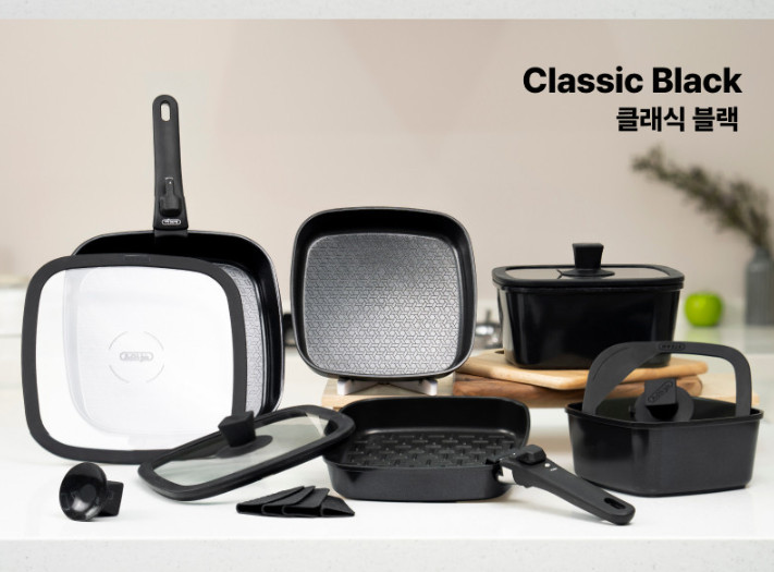 BOOHGLE Induction Pot Induction Pot Set of 7 – 3Color