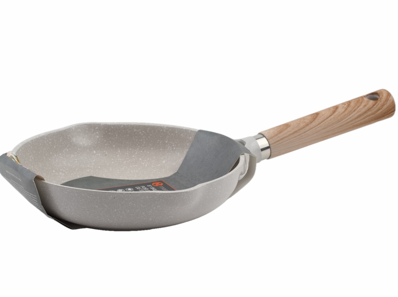 Masterclass Premium Cookware Collection 8″ Skillet Non Stick Frying Pan Beige