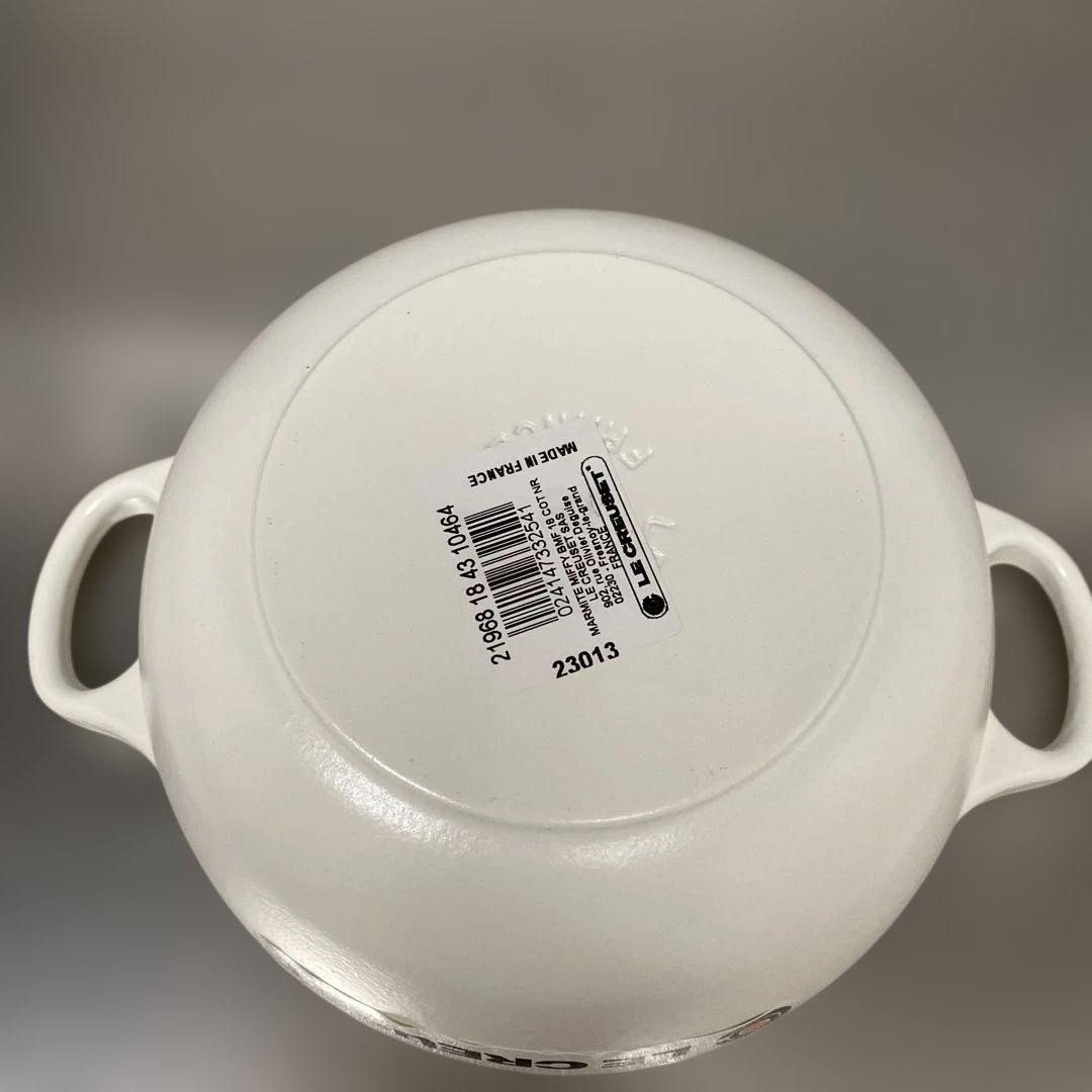 Le Creuset Miffy 18cm Marupotto Casserole Cotton White Enamel Steel Pot