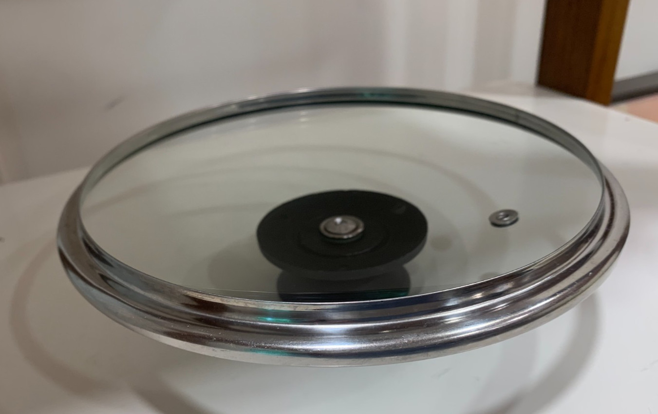 Round Glass Vented 7″inner Replacement Lid for Pot / Pan / Saucepan