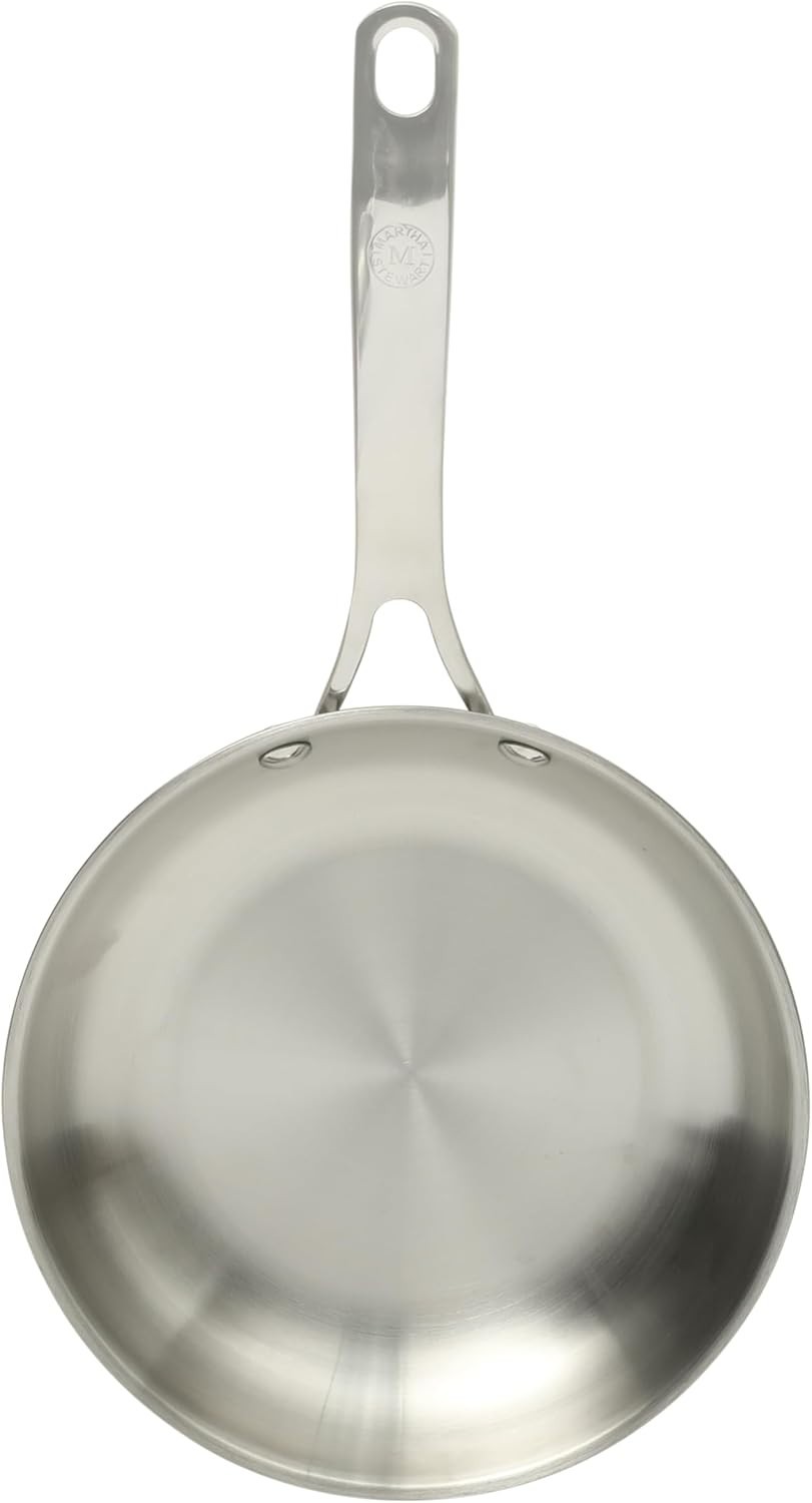 Castelle 8″ Stainless Steel Frying Pan Non Toxic Fry Pan Skillet