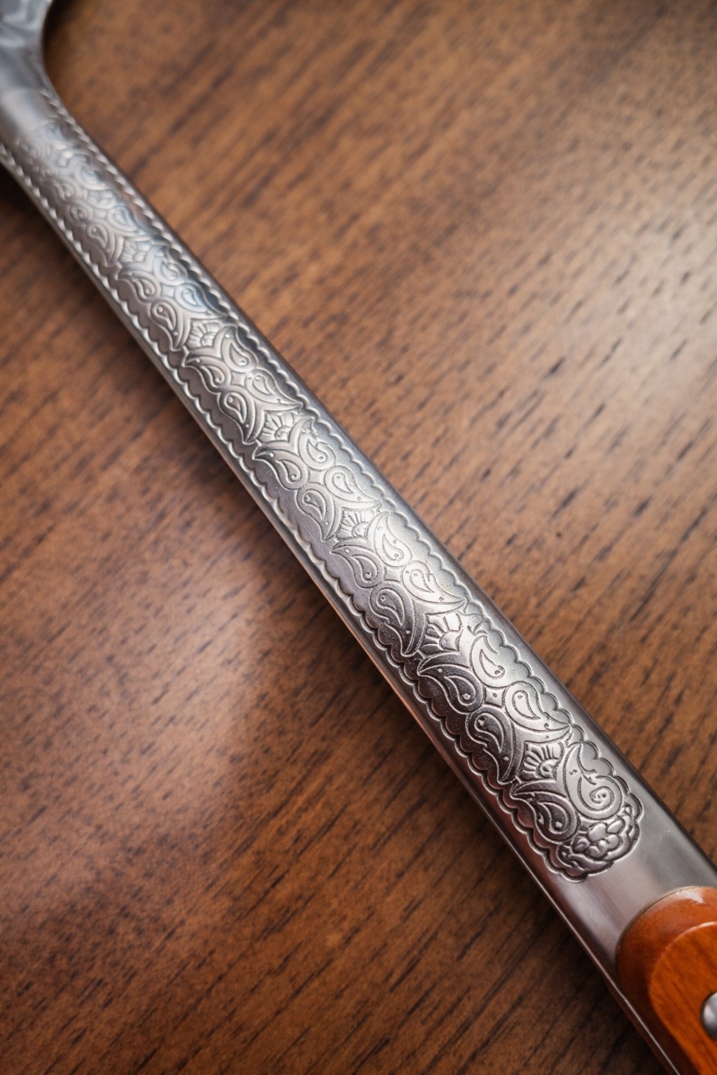 18 Inches Uzbek Skimmer Spoon Shumovka With Wooden Handle