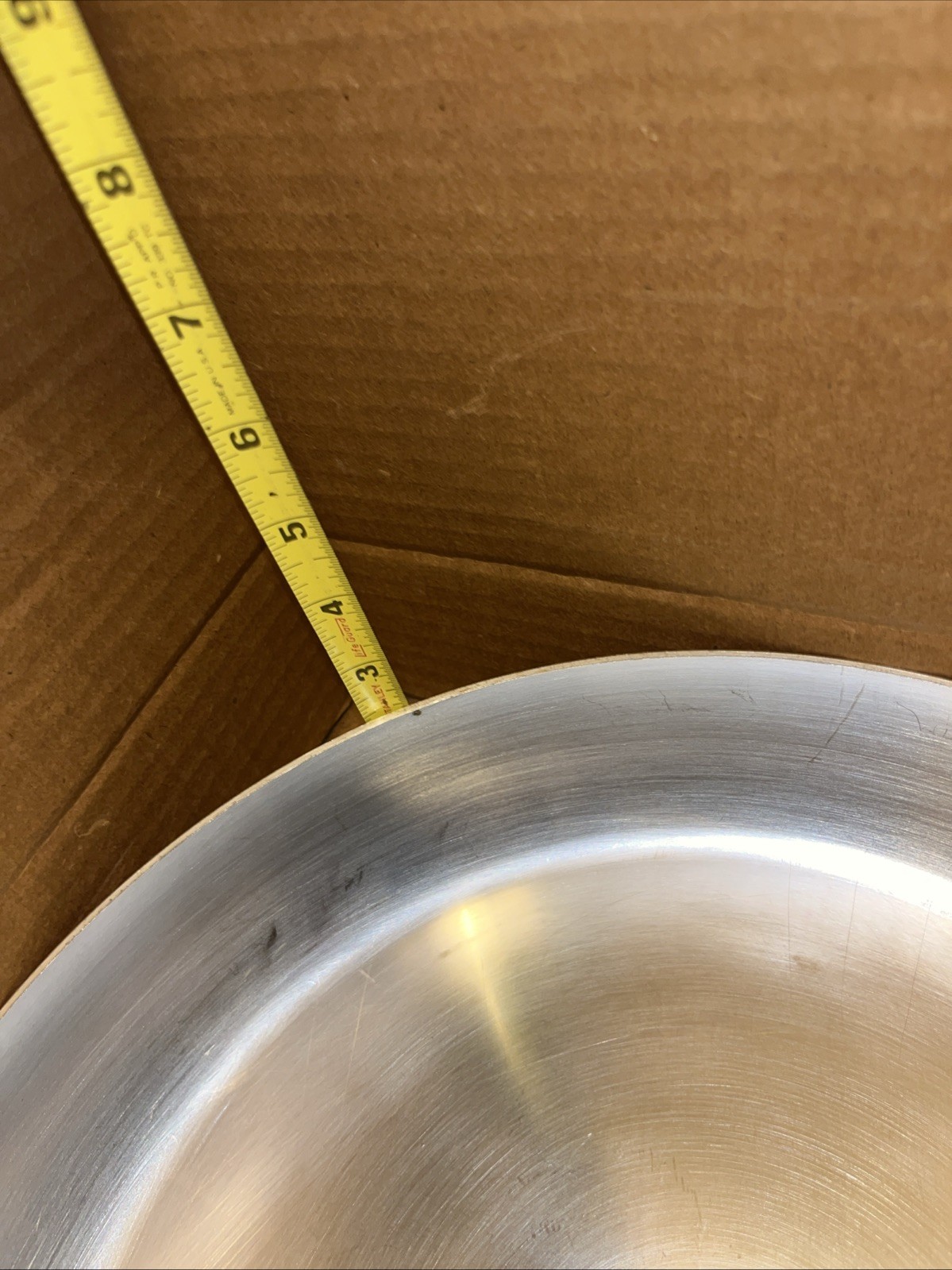 All-Clad 13-1/4” in Stainless Steel Skillet No Lid Induction Ready