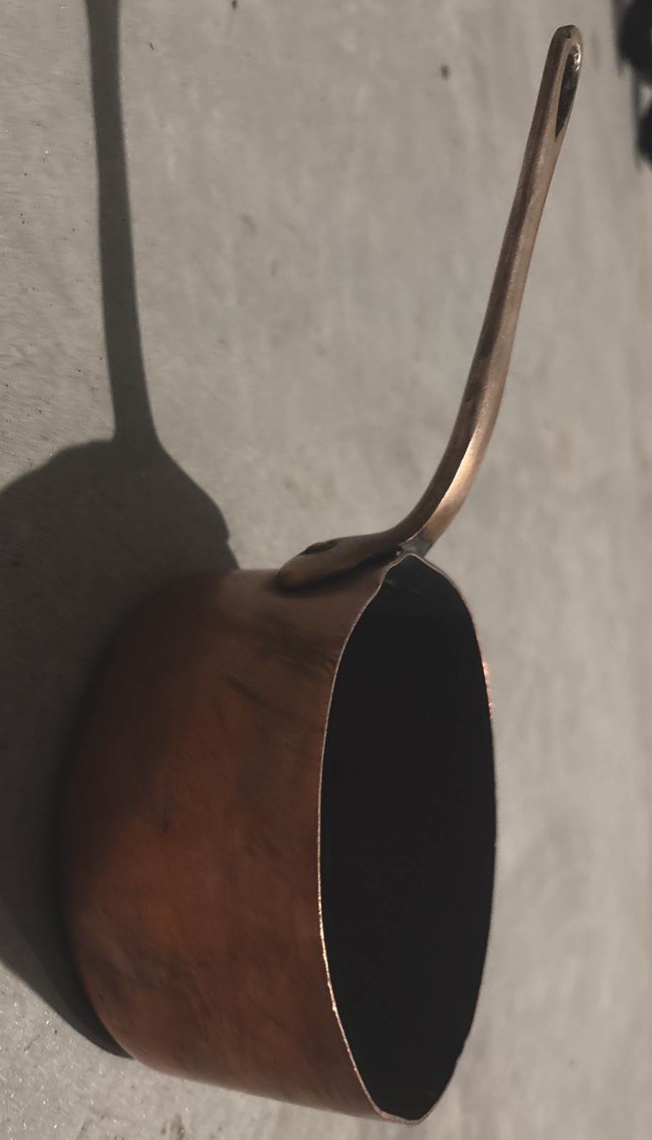 Bazar Français New York 5 1/2 Inch Solid Copper Sauce Pan